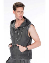 CIPO&BAXX Cipo & Baxx Divatos Melegítő Mellény Cl298 Anthracite