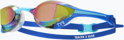 TYR Ochelari înot TYR Tracer-X Elite Racing Mirrored blue/turquoise