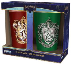 ABYstyle Set de pahare ABYstyle Movies: Harry Potter - Gryffindor & Slytherin (Coloured) (ABYVER327)