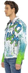 CIPO&BAXX Cipo & Baxx Divatos Férfi Farmerkabát Cj254 Green-blue