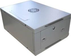  DATACOM 19 fali rack szekrény, 4U, 440 mm mély, fém ajtóval