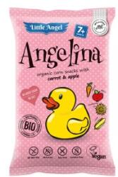 Little Angel Pufuleti Eco cu Mar si Morcov, Angelina, Little Angel, 30 g