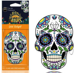Aroma Car , Illatosító, Dia de los Muertos, Gold Tattoo (5483117)