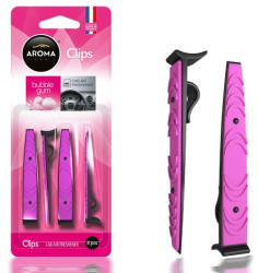 Aroma Car , Illatosító Clips, Bubble Gum, 4 db (5492382)