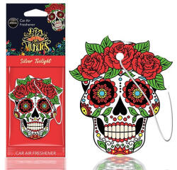Aroma Car , Illatosító, Dia de los Muertos, Silver Tattoo (5483118)