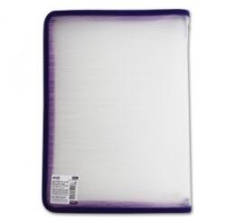 KOH-I-NOOR Mapa cu Fermoar, 25 x 33 x 3 cm, A4, Mov (KH-SP75415)