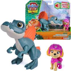 Spin Master Set dinozaur cu figurina, Paw Patrol, Roaring Pup Pals, Skye (20158883) Figurina