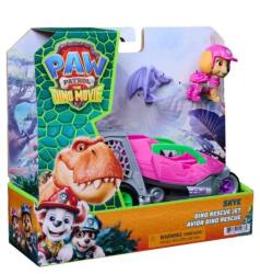 Spin Master Vehicul de salvare cu figurina, Paw Patrol, Dino Rescue Jet, Skye (20156631) Figurina