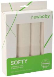New Baby Softy Organikus Babapelenka - 4 db, 70x70 cm (8596164092705)
