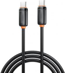 XO Cablu Date si Incarcare USB-C - USB-C XO Design NB-Q302B, 60W, 1m, Negru