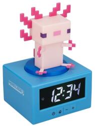 Paladone Minecraft Axolotl Icon ébresztőóra - 15 cm
