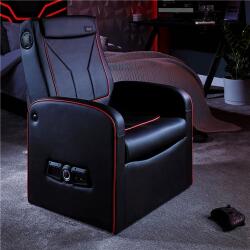  X Rocker Shift Luxe Junior 2.1 Ottoman gamerfotel - fekete/piros (PC)