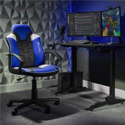  X Rocker Saturn Mid-Back gamer szék - fekete/kék (PC)
