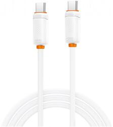 XO Cablu Date si Incarcare USB-C - USB-C XO Design NB-Q302B, 60W, 1m, Alb
