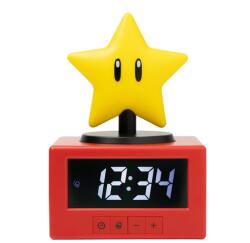Paladone Super Mario Super Star Icon ébresztőóra