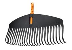 Fiskars Greblă pentru frunze FISKARS One Click, 25 dinți din plastic, lățime de lucru 50 cm, fără coadă (1568181529) Grebla