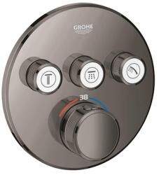 GROHE Grohtherm SmartControl termosztát falsík mögötti telepítéshez, 3 fogyasztóra Hard Graphite (GR-29121A00)