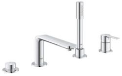 GROHE Lineare egykaros kádkombináció peremre szerelhető kádcsaptelep króm, 4 lyukas (GR-19577001)