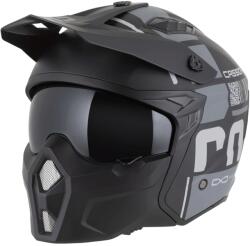 Cassida Cască modulară de motocicletă Cassida Cross Country Code negru mat-gri închis-gri deschis (AIM140-2604)