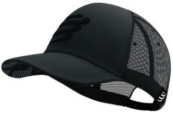 Compressport Șapcă COMPRESSPORT Trucker, black/black reflective ()