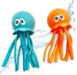 Schildkröt Octo Buddies vízijáték gyerekeknek 2 db - polip alakú fürdő- és medencejáték, 3 éves kortól