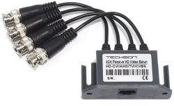  Techson SP104-R-HD 4 csatornás videobalun (SP104-R-HD)