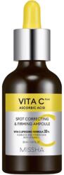 Missha Vita C Plus Spot Correcting & Firming Ampoule - Folthalványító és Feszesítő Ampulla 30ml