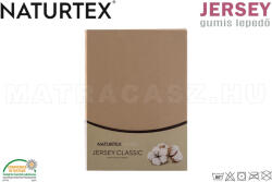 Naturtex Jersey gumis lepedő homokbarna 140-160x200 cm
