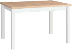  MIXI 5 bővíthető étkezőasztal 120-150x80 - sonoma tölgy/fehér (1000093319)
