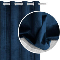  VELVET bársonyos sötétítő függöny 140x250 - kék (SN63923/MOD)