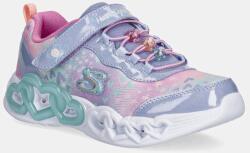 Skechers INFINITE HEART LIGHTS - HEART gyerek sportcipő - lila 27.5