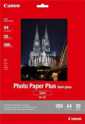 Canon Plus Semi-gloss félfényes fotópapír 260g A4 SG-201 (20 lap) (TCASG201A4)
