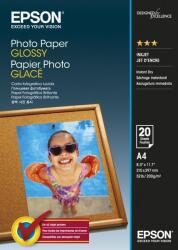 Epson Photo Paper Glossy fotópapír 200gr A4 S042538 (20 lap) (TEPS042538)