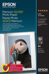 Epson Premium Glossy fotópapír 255gr A4 S041624 (50 lap) (TEPS041624)