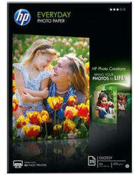 HP hétköznapi fényes fotópapír 200g A4 Q5451A (25 lap) (THPQ5451A)