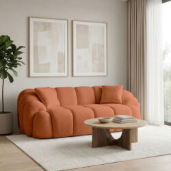 Varese design 2 személyes kanapé 199 cm téglavörös