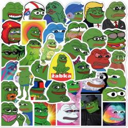 Inn Pepe the Frog Mémek Béka matrica szett Mémek Mems matricák 50 db (FPP50X00)