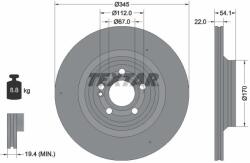 TEXTAR féktárcsa TEXTAR 92307005 for MERCEDES-BENZ (92307005)
