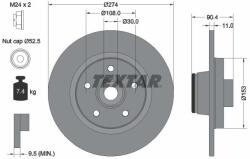 TEXTAR féktárcsa TEXTAR 92196203 for MERCEDES-BENZ, NISSAN, RENAULT (92196203)