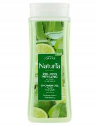 Joanna Naturia Energizáló tusfürdő Aloe verával és lime-mal 300 ml