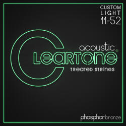 Cleartone ak. húr foszfor bronz Custom Light - 11-52 - CT-7411