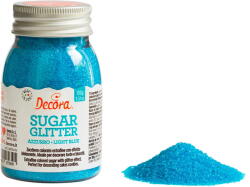 Decora Zahar Glitterat Bleu, 100 g (9262102)