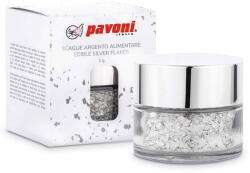 Pavoni Fulgi din Argint alimentar, 1 g (ARGENTOSC1)
