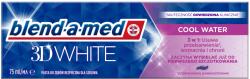 Blend-a-med Fogkrém Blend-a-med 3D White Cool Water, fehérítő 75ml (8006540793138)