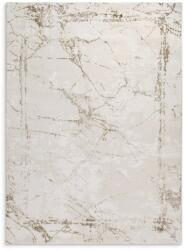 Takoy ASIA 2 szőnyeg, 120x170 cm-es, világosszürke és bézs színben, absztrakt mintázattal díszítve
