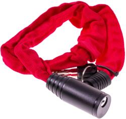 Profex Kerékpárzár Biztonsági Kerékpárzár Lánc 80 CM Profex (91706 RED)