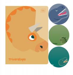 Interdruk A5 Dinozaurus Füzet három vonalas, 70g, 16 lap (A516PODW.LINIA.DINOZAURUS)