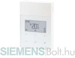 Siemens RDL101 Programozható szobatermosztát fűtéshez, TPI vagy kétpontos kimenettel, elemes működtetéssel
