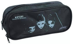  K-pop Démonvadászok Black 2 rekeszes tolltartó 26 cm (GIM36400144) - oliviashop