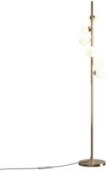 Maytoni Lampadar Dallas MOD545FL-06G, 6xG9 28W, D25cm, auriu, alb (MOD545FL-06G)